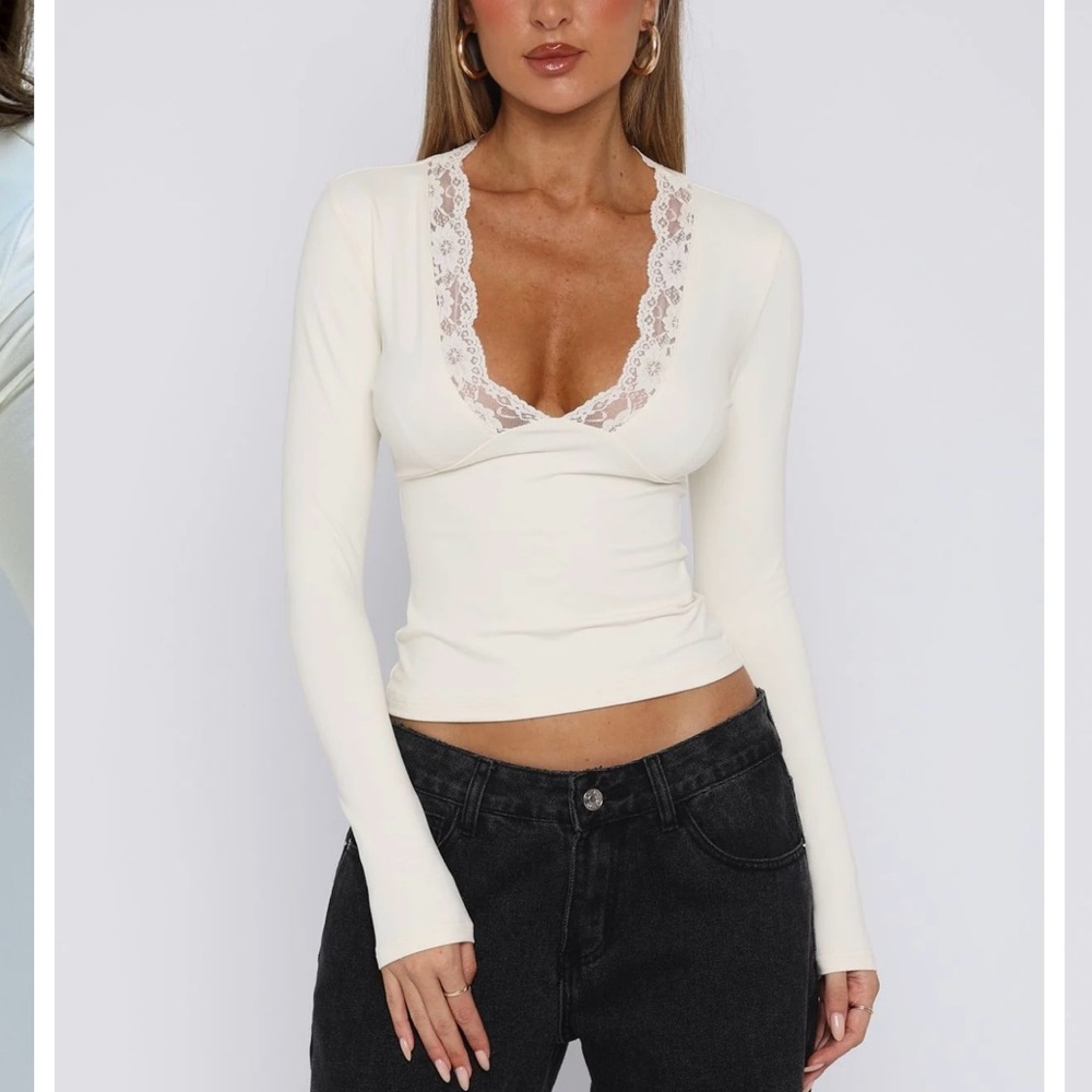 White Fox Boutique Knew That All Along Long Sleeve NWOT